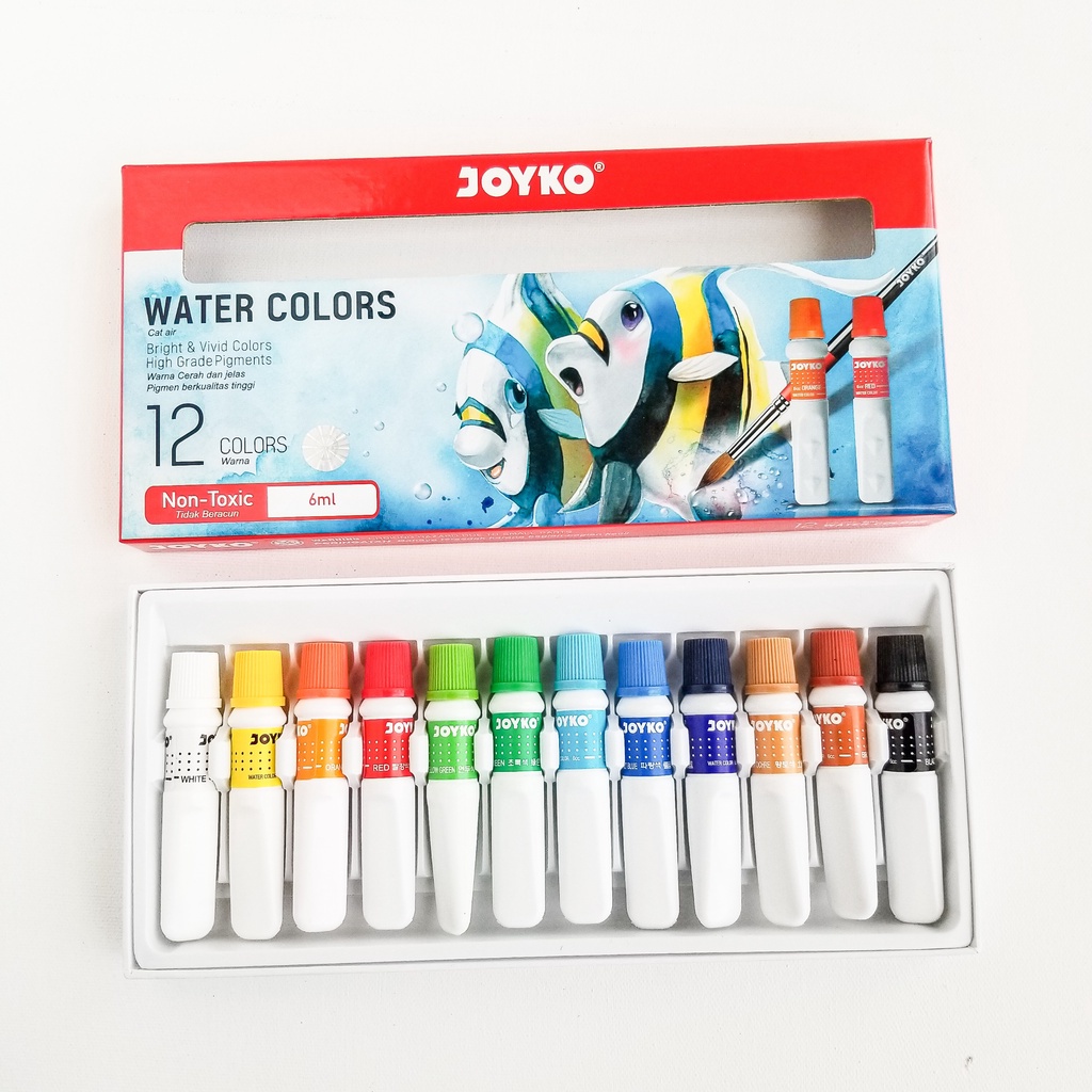 

CAT AIR ACRYLIC COLORS 12 WARNA SF6