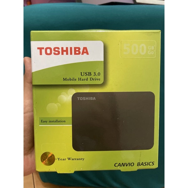 TOSHIBA Hardisk External 500GB