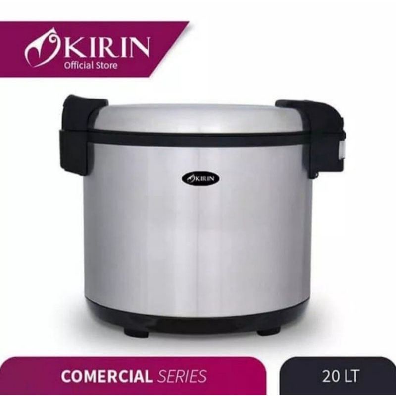KIRIN RICE WARMER / MAGIC JAR / PEMANAS NASI JUMBO 20L KRW-920