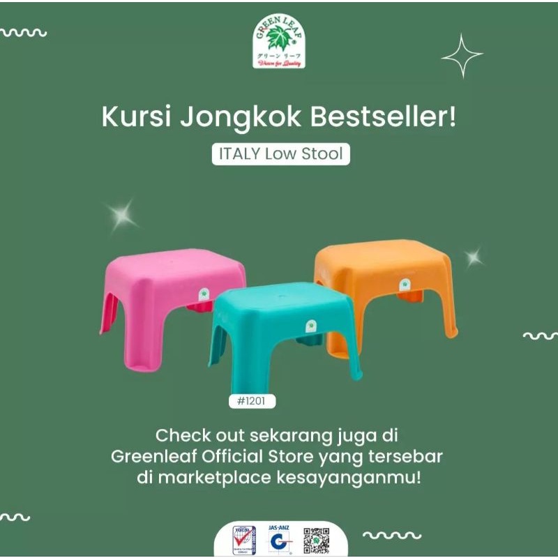 Jongkok Ngaji Green leaf 1202