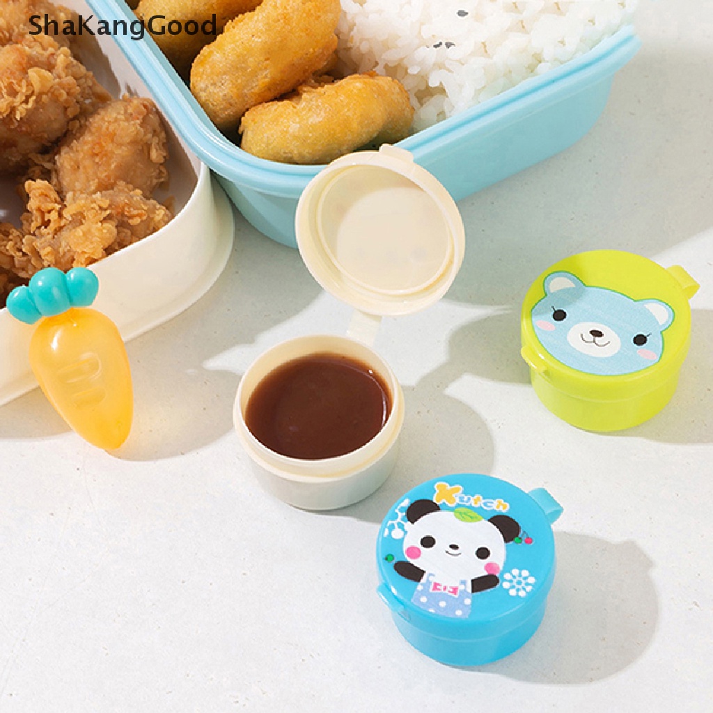 Botol Saus Bumbu Mini Lucu Selip Wadah Saus Salad Kecap Portable Bento SKK