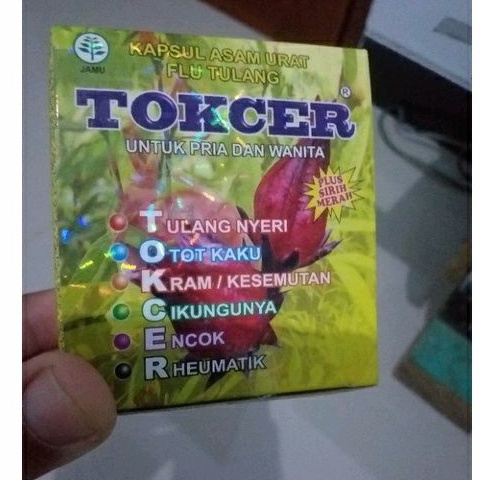 TOKCER KAPSUL ASAM URAT&FLU TULANG