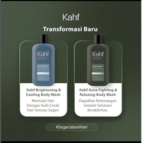 KAHF Body Wash Sabun Mandi Pria - 200ml