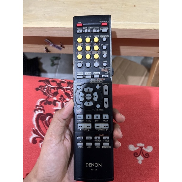 REMOTE REMOT DENON RC-1120 ORIGINAL ASLI