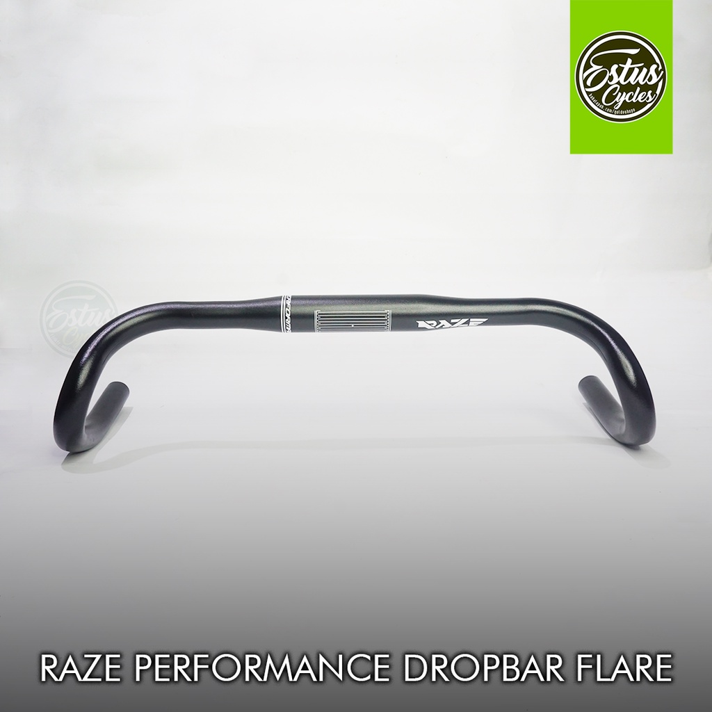 Handlebar Sepeda Raze Dropbar Flare Alloy Drop Bar Stang Gravel Touring
