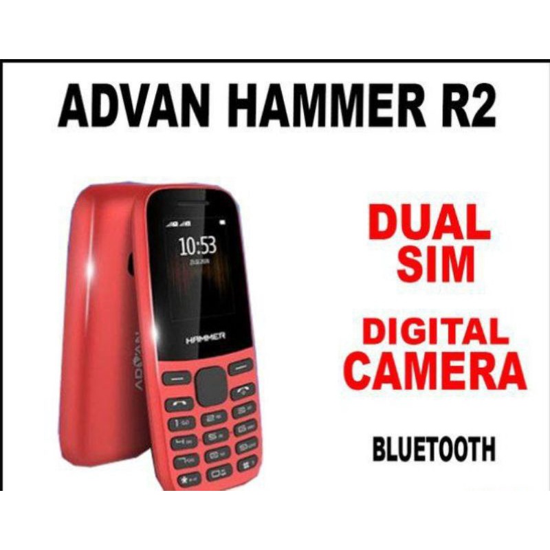 HP Advan Hammer R2 Candybar Tlp SMS