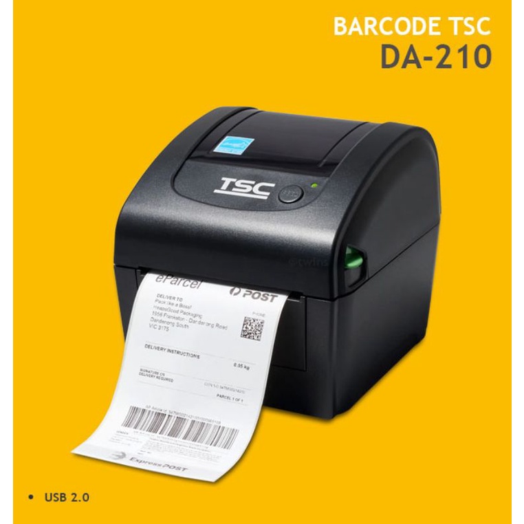 Barcode TSC DA210 printer barcode murah