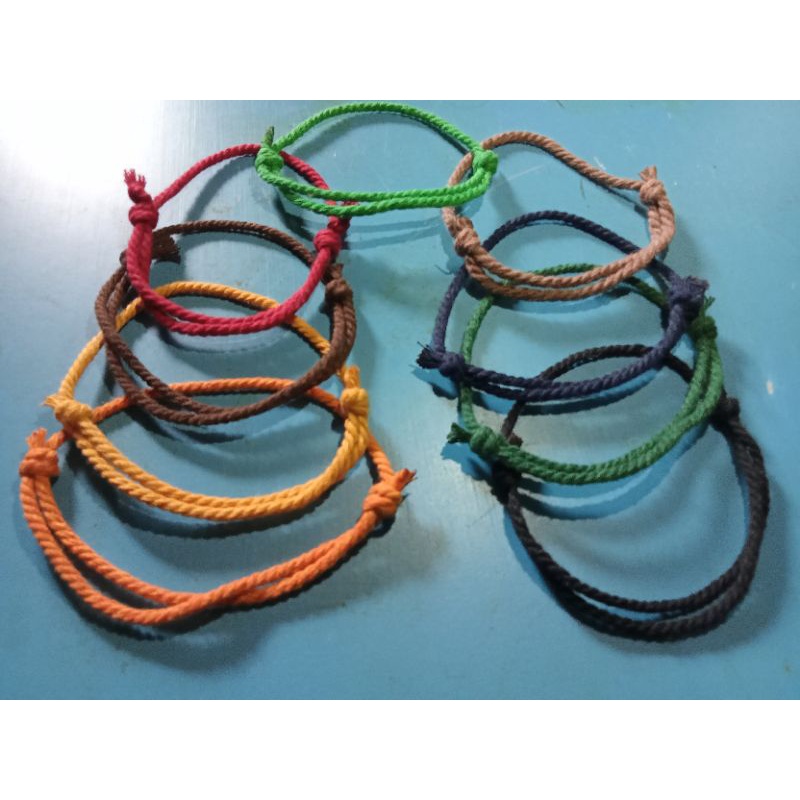 gelang tali handmade gelang tali persahabatan gelang tali cewek cowok