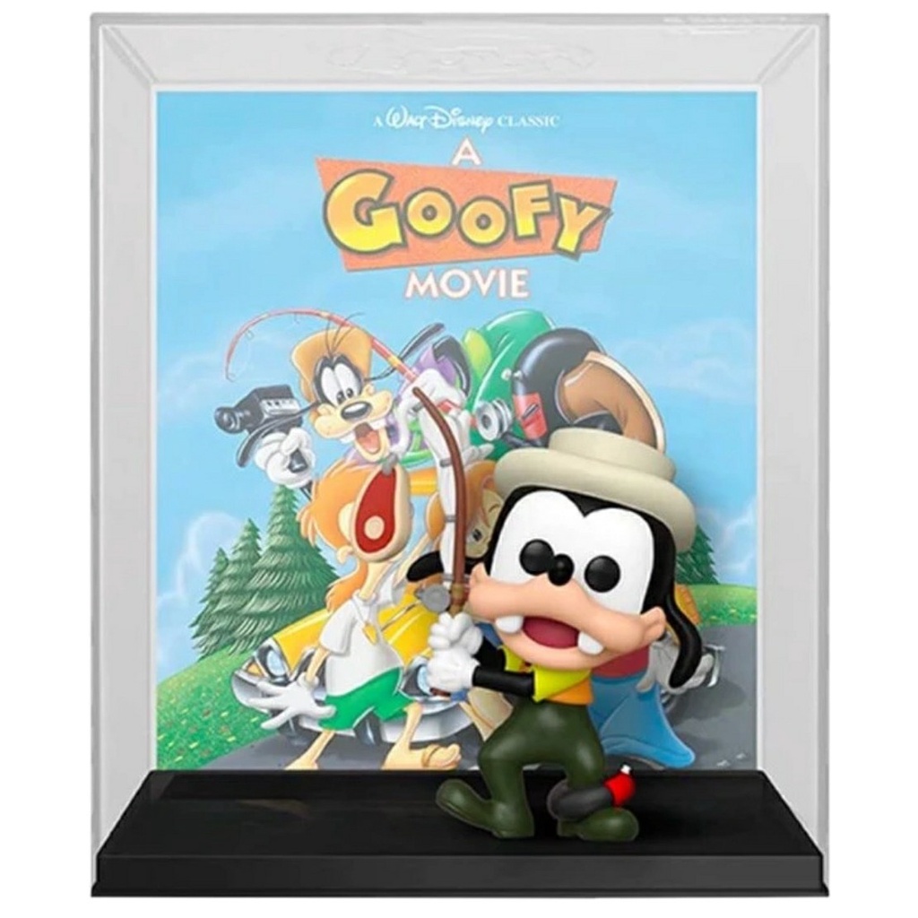 Funko Pop Original Cover Walt Disney A Goofy Movie - Goofy with Fishing Rod Pop with Hardcase