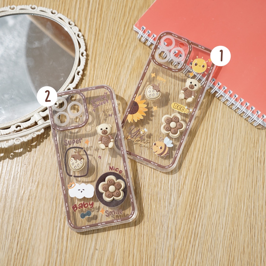 [3D6] Softcase Motif Timbul for REALME C30 C31 C35 C21 C21Y C20 C25 C15 C12 C11 2020 C11 2021 NARZO 50A NARZO 50A PRIME NARZO 50i NARZ0 20 PRO REALME 8 4G REALME 8 5G REALME 8i REALME 9 5G 9 PRO 9 PRO+ 7 7 PRO 6 PRO | CASE REALME | CASE PLAZA