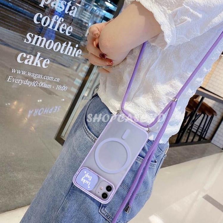 [U-UIY-♡) [KG02] Case slide + Tali Sling Oppo A16 A15 A54 A1K A5S A3S A53 A52 A31 RENO 6 RENO 5 | Ca