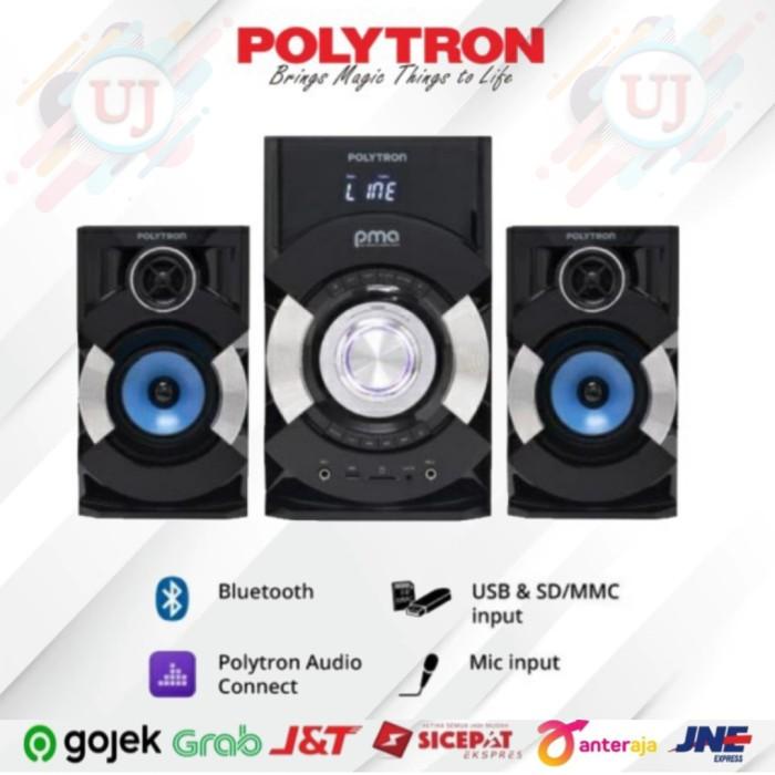 POLYTRON PMA9507 Speaker Active Bluetooth Polytron PMA 9507