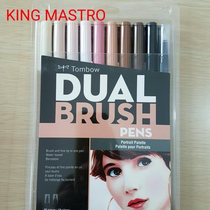 

TOMBOW ABT BRUSH PEN PORTRAIT 10 COLOR