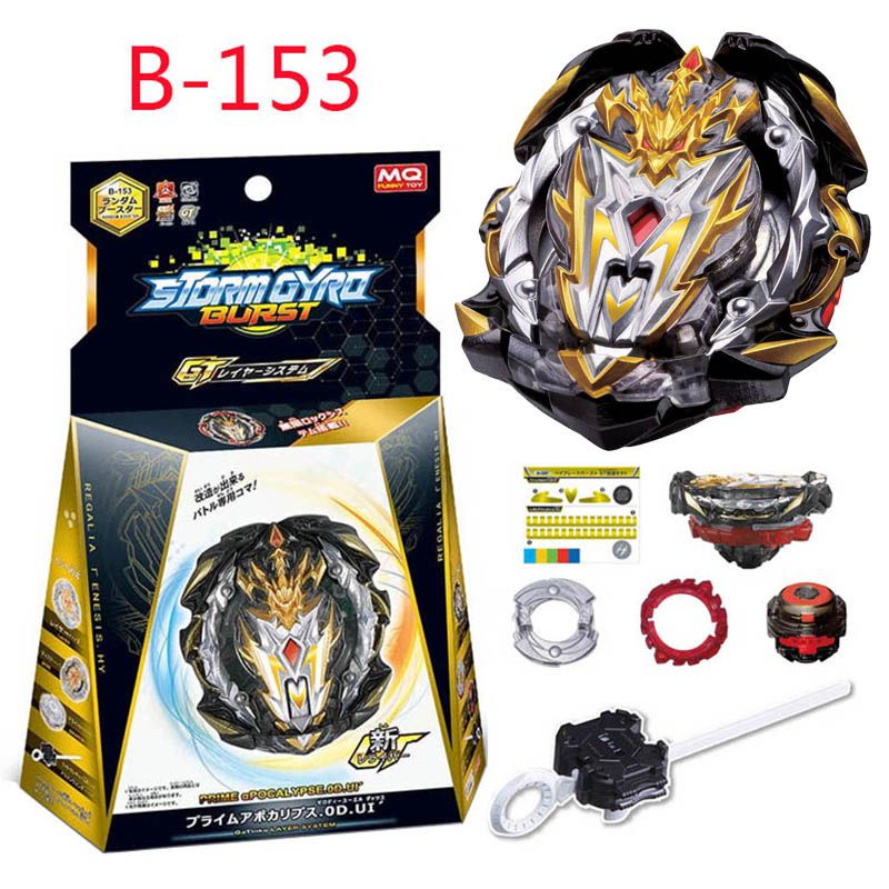 Beyblade Burst GT B153 Prime Apocalypse Dagger Ultimate Reboot Launcher Dengan Mainan