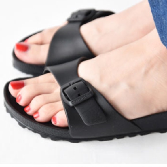 Sandal Slip On Wanita Eva Fashionable Sandal Birken Slide Slippers Kekinian Selop Terbaru