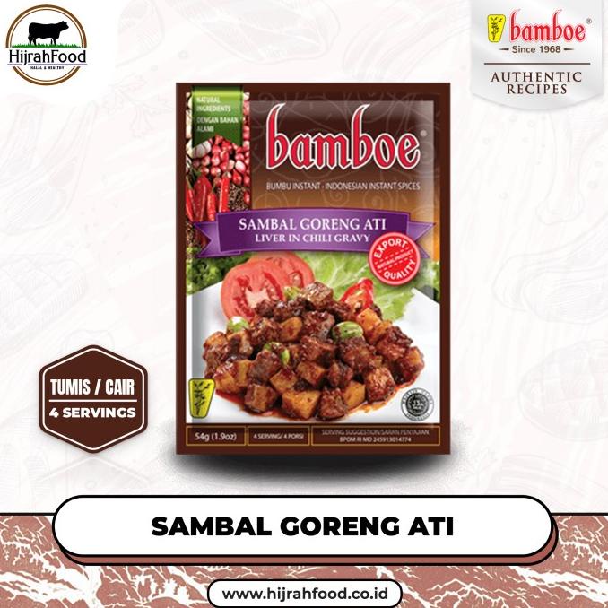 

Bamboe Bumbu Sambal Goreng Ati | Liver in Chili Gravy Spice Mix (54 g)