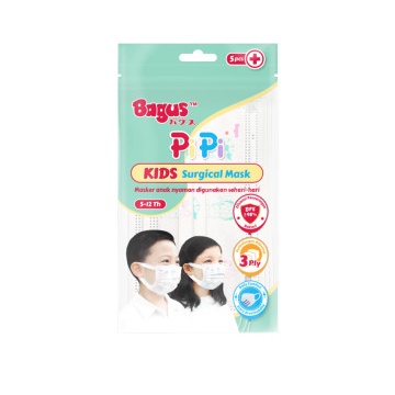 

Bagus Pipi Kids Surgical Mask 5pcs