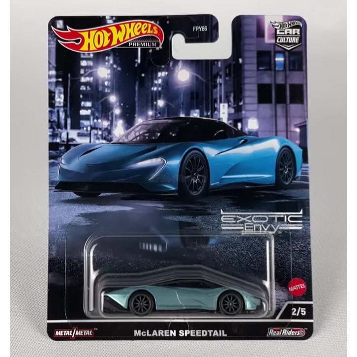 Hot Wheels McLAREN SPEEDTAIL Exotic Envy 2022 PREMIUM