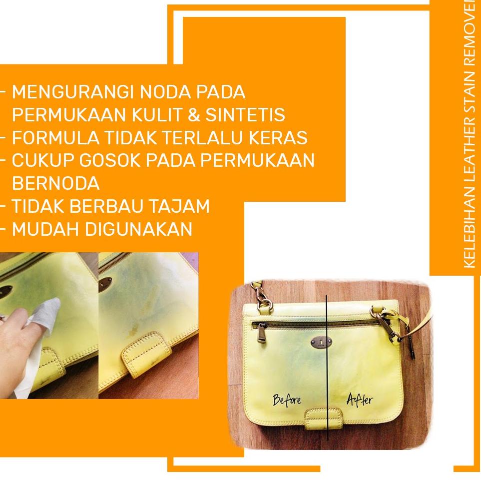 

TERMURAH Leather Stain REMOVER (penghapus noda kulit) Untuk Perawatan Sepatu dan Tas ♡ 865