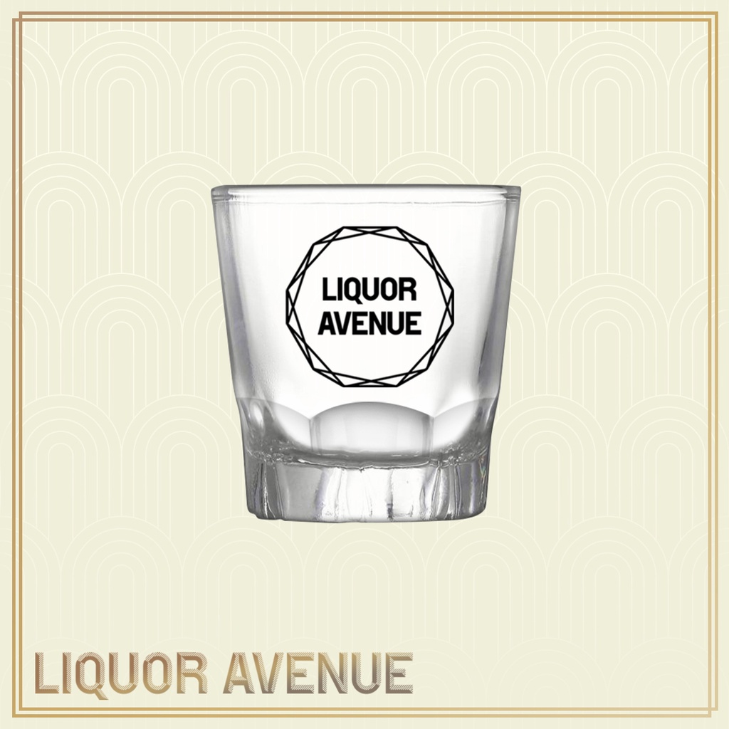Gelas Sloki Soju Kaca / Mini Shot Glass  Liquor Avenue