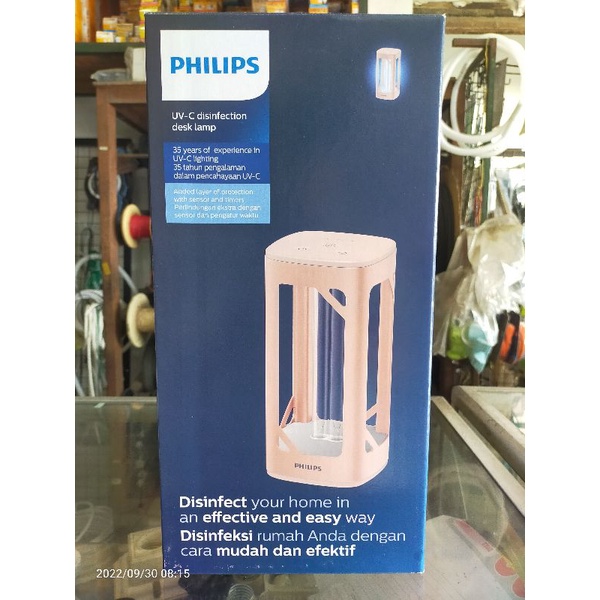 Philips UVC Desk Lamp (Gold Rose)