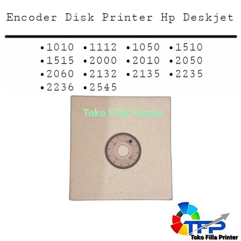 Encoder Disk Printer Hp Deskjet 1010 1112 1050 1510 1515 2000 2010 2050 2060 2132 2135 2235 2236 254