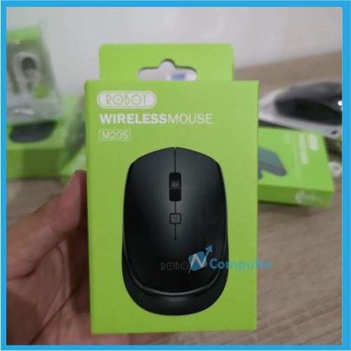 ROBOT M210 2.4G Wireless Optical USB Mouse - Garansi Resmi 1 Tahun