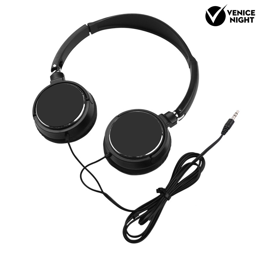 (VNEP) (Berkabel) Headset Over Ear HiFi Stereo Sound Portable Universal Untuk Handphone