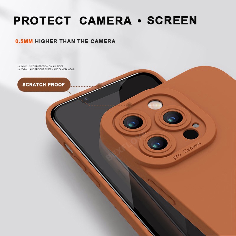 Case Softcase Casing Macaron Pro Camera Oppo Reno 5 4F 5F