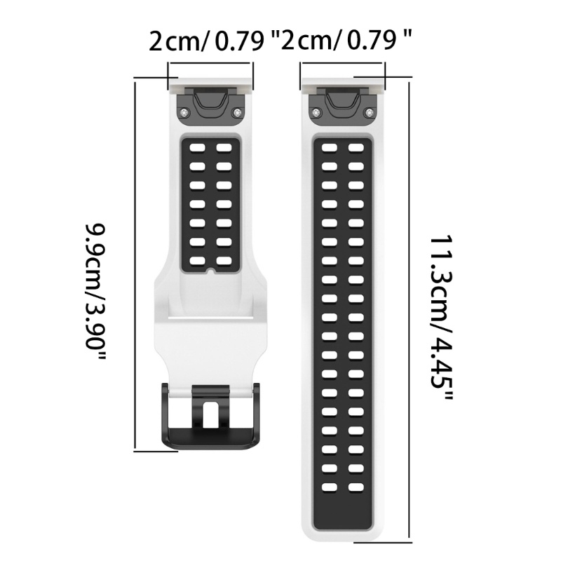 Strap Silikon Lembut Untuk Fenix 7S / 7S Solar / 7S Sapphire Solar / 6S / 5S / 5S Plus