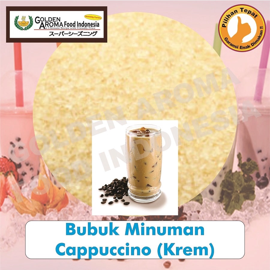 

Bubuk Minuman Rasa Cappucino 1Kg Minuman Powder Cappucino Kiloan Drinking Powder 1 Kg Kekinian Boba Aneka Instan Murah Enak Terbaik Halal Premium Distributor