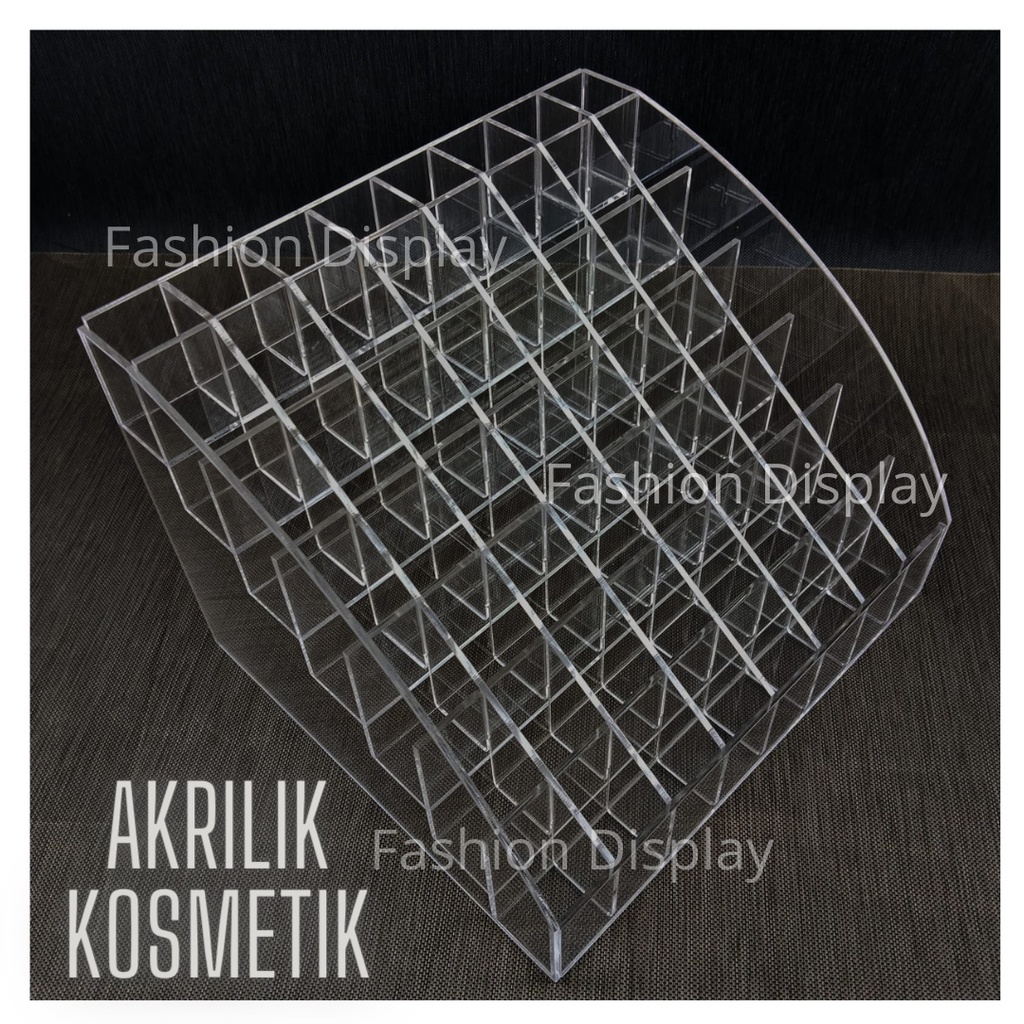 Akrilik lipstik Akrilik Kosmetik Display Kotak Stanmd Pajangan Tempat Kecantikan Kosmetik Multifungsi Akrilik Organizer Make Up-bh