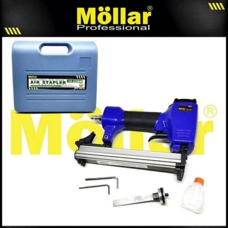MESIN STEPLES PAKU TEMBAK MOLLAR BRAD NAILER MOLLAR F30 PAKU TEMBAK I