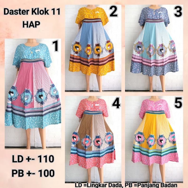 DASTER PAYUNG KLOK 11 HAP WAYANG DASTER ADEM KEKINIAN MODERN TMGR + PKIS