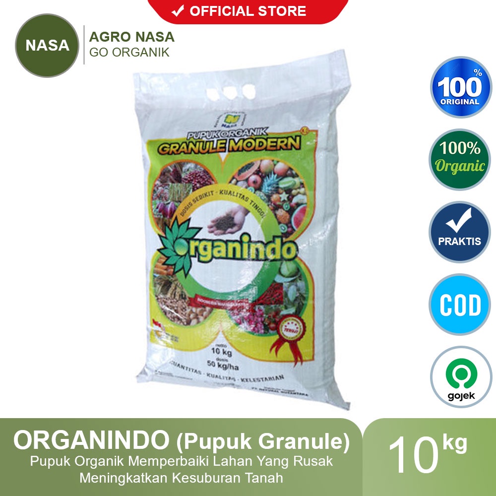 Pupuk Granule Nasa 10kg / Pupuk Sawit Nasa / Pupuk Pelebat Buah Sawit / Pupuk Penyubur Tanaman