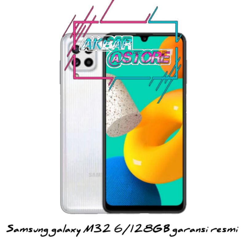 SAMSUNG GALAXY M32 6/128GB GARANSI RESMI