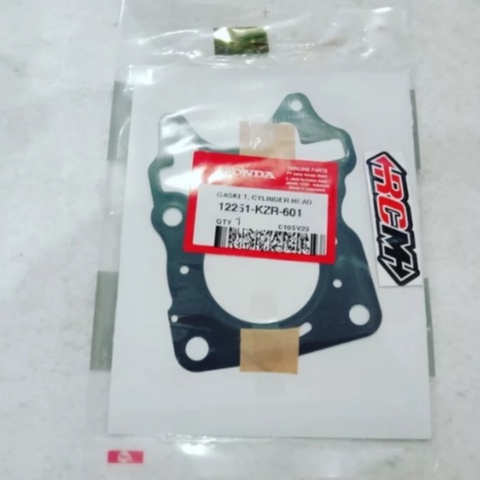 GASKET PAKING PERPAK CYLINDER CILINDER HEAD COP KOP VARIO 125 OLD LAMA LED FI ORI ORIGINAL HONDA AHM