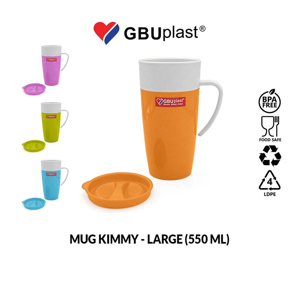 GBU PLAST Gelas Ayaka Set Ukuran L