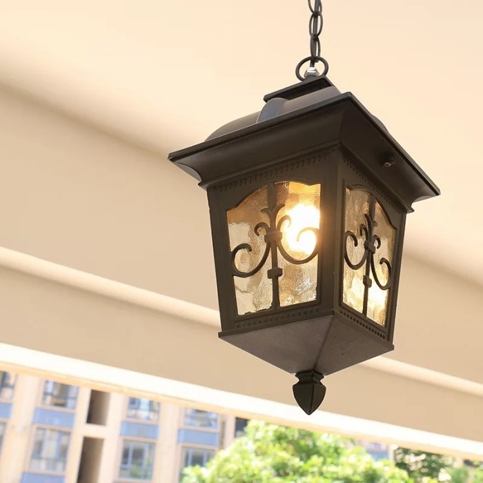 Lampu gantung Outdoor lampu hias klasik seri 183