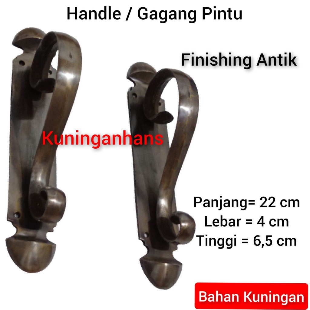 handle gagang pintu kuningan antik kuningan klasik handle pintu ukir antik