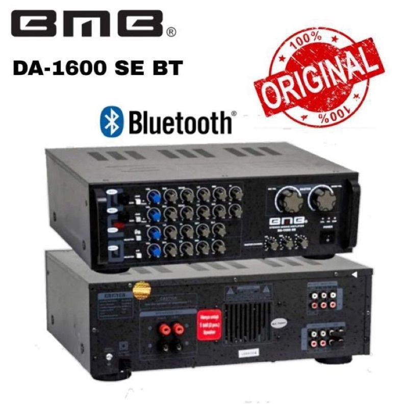 Power Amplifier mixer BMB DA 1600 SE Original Produk.NB