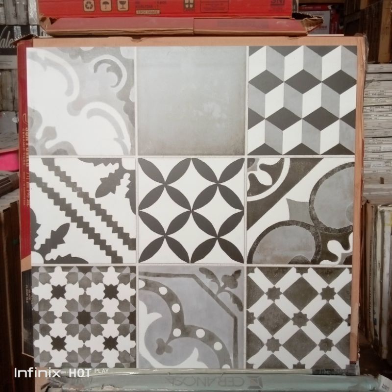 keramik lantai 60x60 sun power tekstur matt