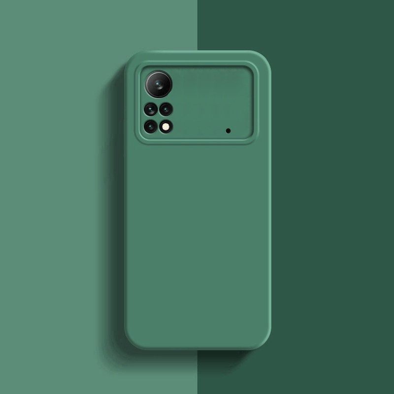 SILIKON CAIR ASLI RESMI CASE XIAOMI POCO X5 X4 M4 PRO 4G 5G COVER TAHAN GUNCANGAN SOFTCASE CASING