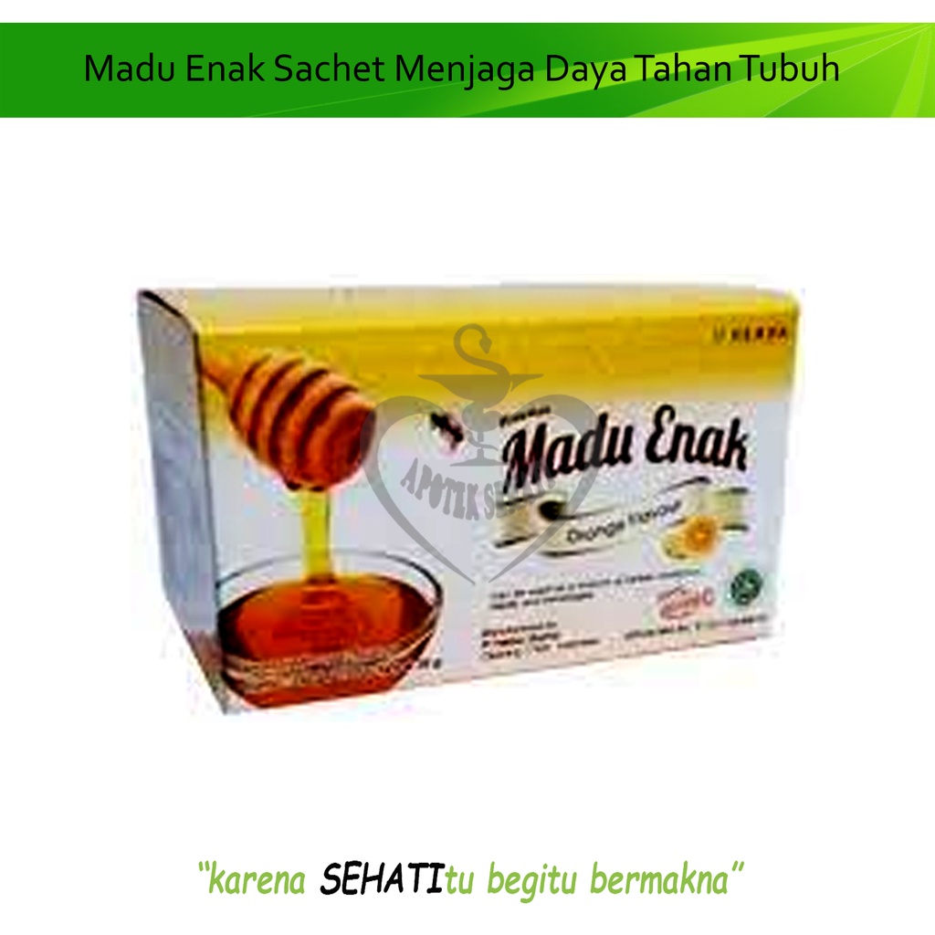 Madu Enak Herba Sachet Menjaga Daya Tahan Tubuh