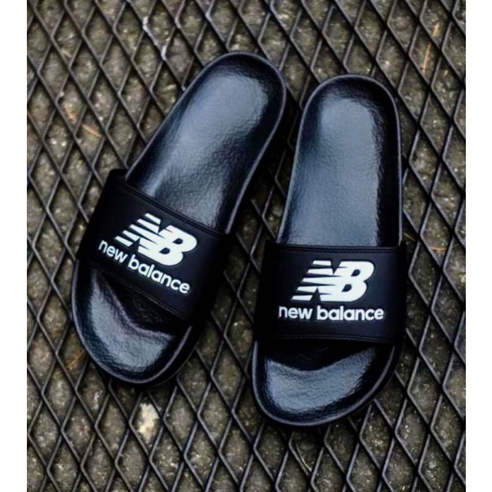 SENDAL SLOP NB NEW BALENCIA PRIA/WANITA FREE BOX+PEPERBAK CASUAL SLIDE...#