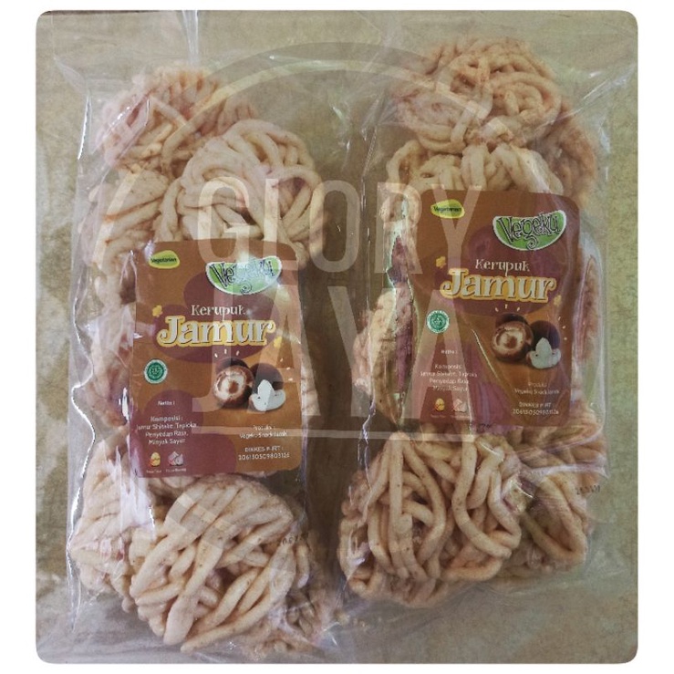 

VEGEKU KERUPUK KRUPUK JAMUR 100% VEGAN VEGETARIAN