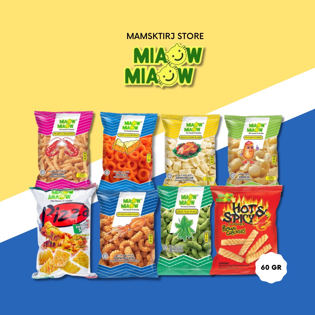 

MIAOW SNACKS 60GR