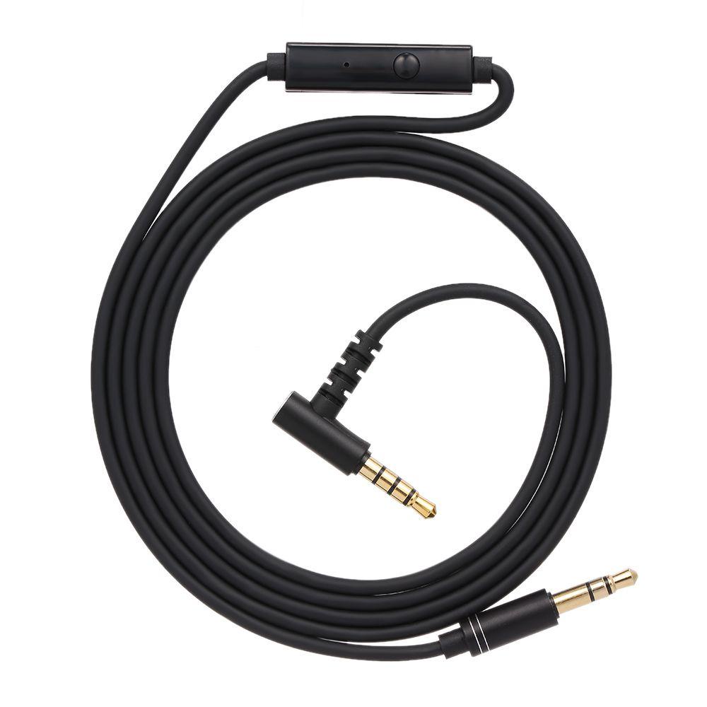 Populer Kabel L Mobil Kabel Audio 3.5mm Dengan Microphone Aux