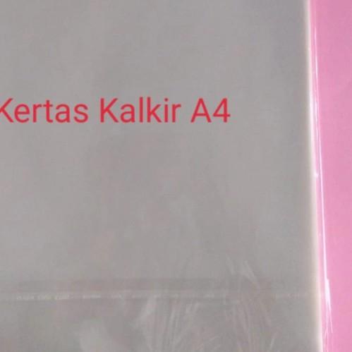 

Kertas Kalkir A4 / F4 Folio - 80/85 grm Tracing Paper - Putih F4