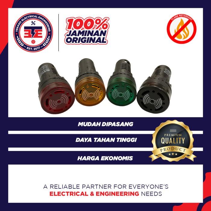 Listrik Pilot Lamp Buzzer Led 22Mm